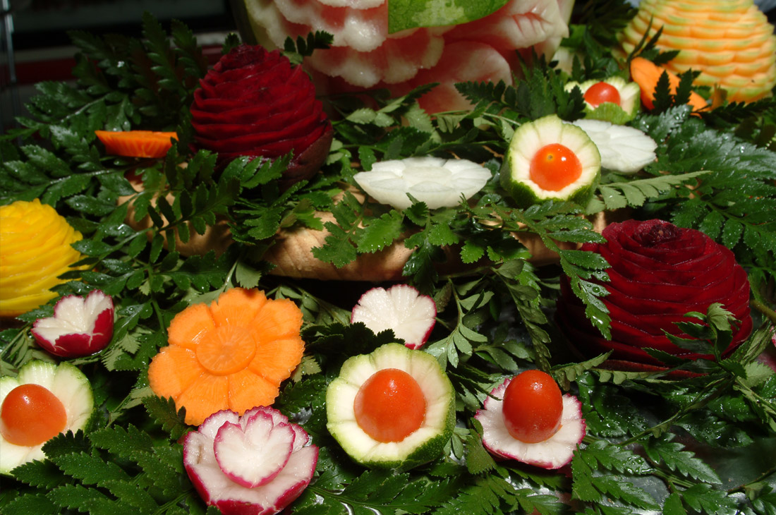 Fruit Carving by Chef Abel La Cruz